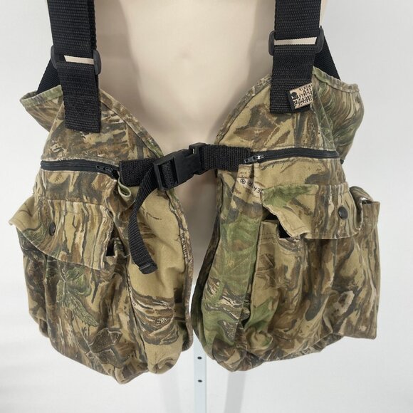 VTG Hunters Specialties Seat Vest Advantage Real Camo Turkey Hunting Mens USA - Picture 3 of 13